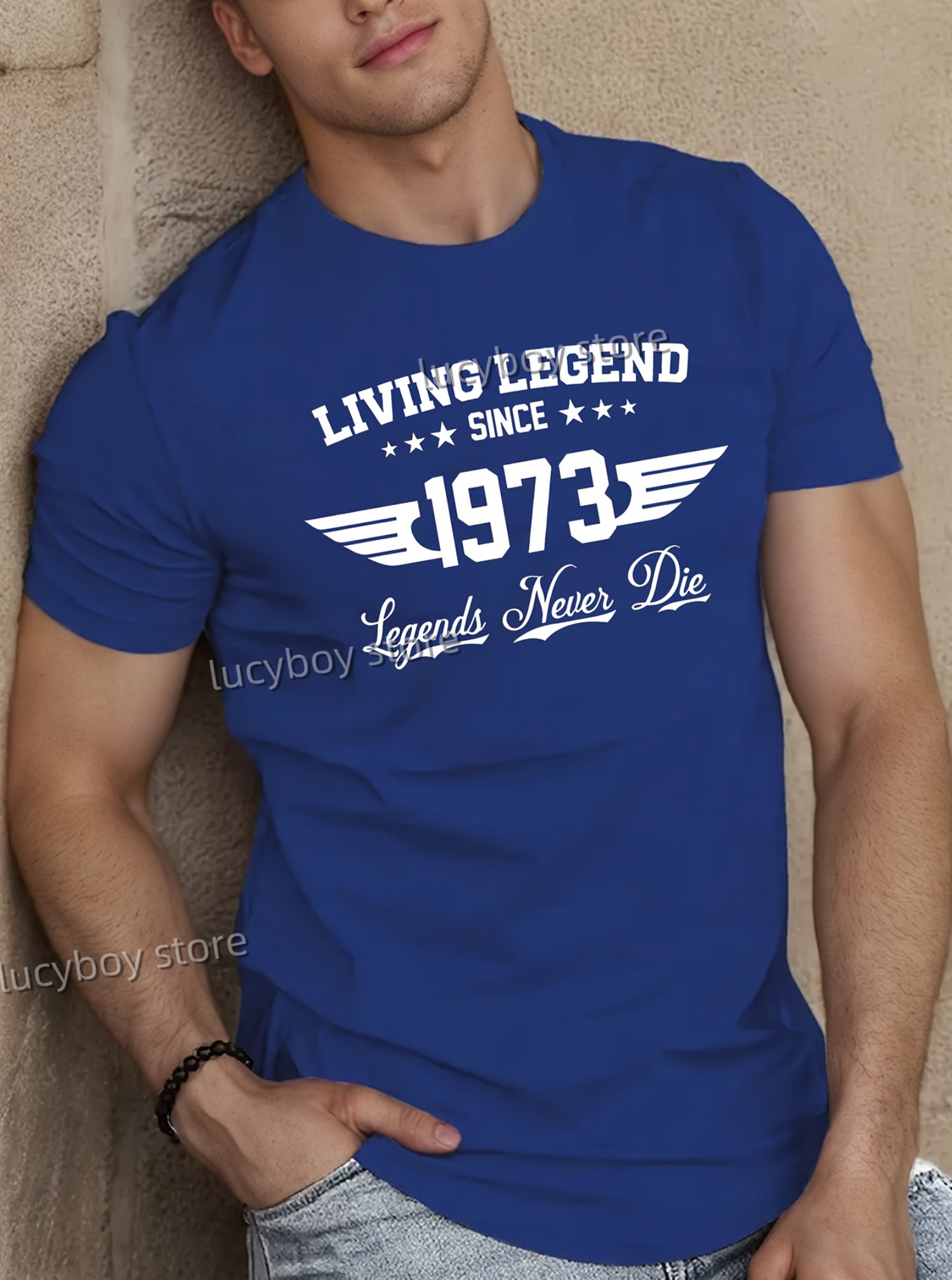 new in Men LIVING LEGEND 1973  - T-Shirts recension och pris